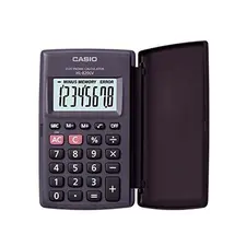 Calculadora de Bolso Casio HL820LV 8 Dígitos | Leve, Compacta e Precisa | bluepixel.pt