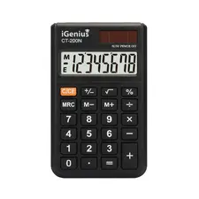 Calculadora de Bolso Igenius CT200N 8 Dígitos | Ferramenta Prática e Compacta na bluepixel.pt