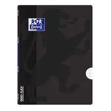 Caderno Agrafado Oxford Openflex A4 Quadriculado Preto 48 Folhas | Loja BluePixel