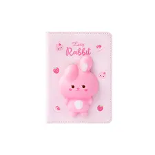 Bloco Notas 157x112mm Squishy Lazy Rabbit IIGEN - 96 folhas para notas e lembretes