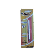 Recarga Esferográfica BIC Tinta Preta ReAction/Pro+ 2un - Escrita de Qualidade na bluepixel.pt