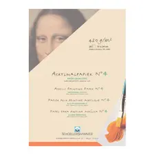 Bloco de Papel Pintura Acrílica SCHOELLERSHAMMER 17x24cm 420g 20 Folhas | Loja BluePixel