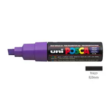Marcador Posca PC-8K 8mm Violeta - Alta Qualidade para Artes e Criatividade | bluepixel.pt