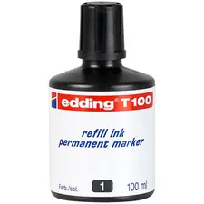 Recarga Marcador Permanente Edding T-100 100ml Preto | Loja BluePixel