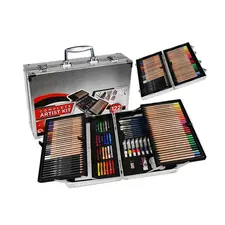 Conjunto de Pinturas Art Essentials Daler Rowney - Kit Completo com 122 Peças para Artistas