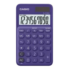 Calculadora de Bolso Casio SL310UCPL Roxo - 10 Dígitos | Loja BluePixel.pt