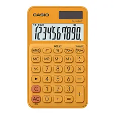 Calculadora de Bolso Casio SL310UCRG Laranja 10 Dígitos | Loja BluePixel