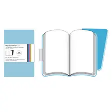 Bloco de Notas Moleskine Volant XS Liso Azul Claro | Loja BluePixel