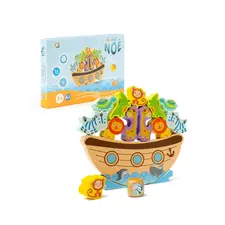 Jogo Arca de Noé Ambarscience - Brinquedo Educativo em Madeira para Crianças | bluepixel.pt