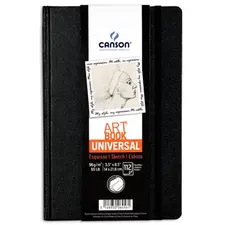 Caderno Canson Artbook Universal A4 112 folhas 96g/m² - Ideal para artistas e estudantes