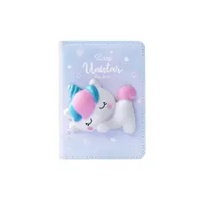 Bloco de Notas Squishy Lazy Unistar 157x112mm - 96 folhas | Papelaria de Qualidade