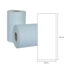 Rolo de Papel Térmico 80x200x40mm 58g - Compatível com Impressoras Térmicas | bluepixel.pt