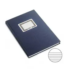 Livro Pautado Almaço 100 Folhas NEUTRAL | Caderno de Qualidade para Estudo e Trabalho