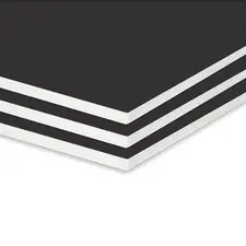 Placa K-Line Preta 5mm 50x70cm Pack 40unem Sadipal | Materiais de Construção de Qualidade