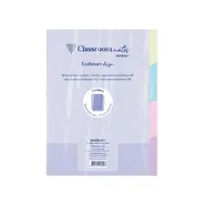 Separadores Caderno Ambar EcoSmart B5 - Pack 4 unidades | Organização sustentável