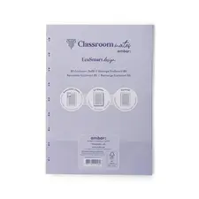 Recarga Caderno Ambar EcoSmart B5 Quadri | Material de Escritório Sustentável