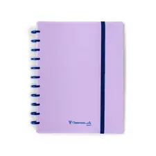 Caderno Inteligente A4 Ambar EcoSmart Alfazema | Capa em PP Ecológico | Loja BluePixel