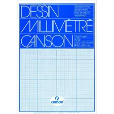 Papel Milimétrico Canson 90g A4 - 50 Folhas | Papel técnico de alta qualidade