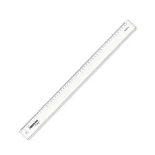 Régua Plástico Cristal 50cm Aristo Geocollege AR23050 | Ferramenta de Medição de Qualidade