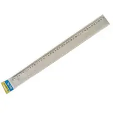 Régua de Plástico Transparente 40cm NEUTRAL | Ferramenta de Medição de Alta Qualidade