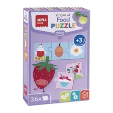 Puzzle Origem dos Alimentos 36 Peças - APLI | Brinquedo Educativo para Crianças