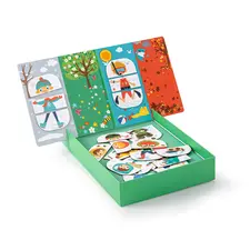 Jogo Educativo Magnético Apli Estações 24 Peças - Brinquedo Educativo para Crianças