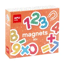 Jogo Educativo Apli Números Magnéticos 30 Peças | Brinquedos Educativos para Crianças