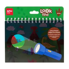 Livro Procura e Encontra Dinossauros Apli Kids - Livro Educativo para Crianças