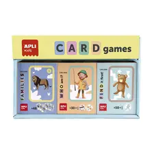 Jogo de Cartas Apli Kids com 3 Temas - Expositor 9 unidades | Loja BluePixel