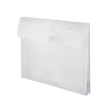 Bolsa Envelope A4 HFP com Fecho Velcro e Fole Transparente | Loja BluePixel