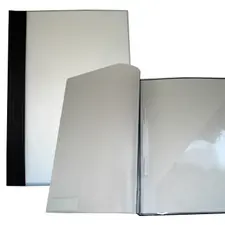 Classificador Capa Transparente Branco Roma 1unidade | Organização e Proteção de Documentos