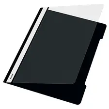 Classificador Leitz 4191 com Capa Transparente Preta - Pack de 25 unidades | bluepixel.pt