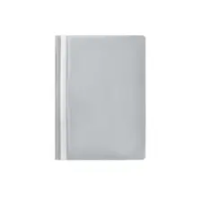 Classificador de Capas Transparentes Cinza 10 Unidades | Proteja e Organize Documentos com Estilo