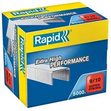 Agrafos Rapid 9/10 - Caixa com 5000 unidades para documentos de 40 a 70 folhas | bluepixel.pt