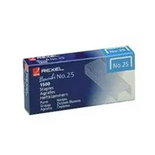 Agrafos Rexel Nº25 21/4 Bambi - Caixa com 1500 unidades | Loja BluePixel.pt