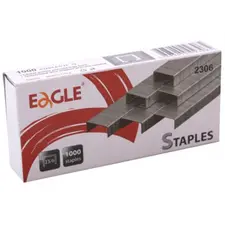 Agrafos Eagle 23/06 - Caixa com 1000 unidades para agrafadores 10/40 folhas | bluepixel.pt