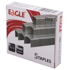 Agrafos Eagle 23/15 (80/110 Folhas) Cx1000un - Material de Escritório de Qualidade