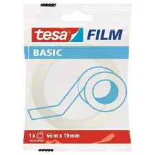Fita Adesiva Tesa Basic 19mm x 66m Clear - Alta resistência e fácil aplicação | bluepixel.pt