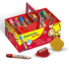 Lápis de Cor Giotto Be-Beem Schoolpack 36un + 3 Afia Lápis | Material Escolar Infantil