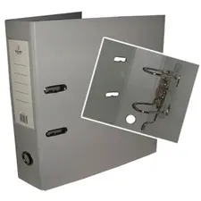 Pasta Arquivo L/L Polipropileno Cinza com Rado - SMARTD | Organização e Durabilidade