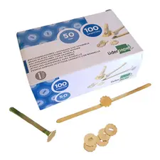 Anilhas de Latão NEUTRAL 50mm - Pack de 100 unidades | Loja online bluepixel.pt