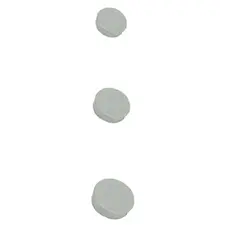 Imãs Magnetos 30mm Cinzento Pack 10un - BI-OFFICE | Acessórios de Escritório