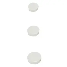 Imans Brancos 30mm Pack 10un BI-OFFICE IM131609 | Acessórios de Escritório