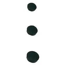 Magnetos 30mm Preto Pack 10un BI-OFFICE IM132609 | Acessórios de Escritório e Bricolagem