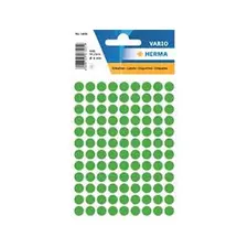 Etiquetas Redondas 8mm Verde Escuro Herma1835 - Pack de 540 unidades | BluePixel.pt