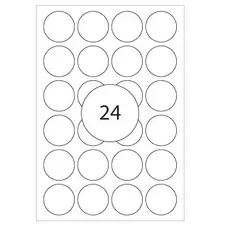 Etiquetas Redondas Brancas HERMA 25mm - Pack de 768 unidades | Loja online bluepixel.pt