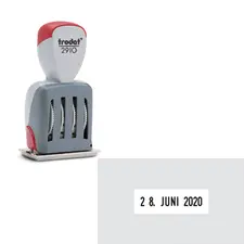 Datador de Chapa Trodat 2910/P06 60mm x 35mm | Ferramentas de Escritório | bluepixel.pt
