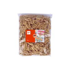 Molas para Papéis Madeira APLI 48x6mm - Pack de 400 Unidades | Loja BluePixel
