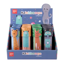 Caleidoscópios 4 Designs APLI - Expositor com 12 unidades | Loja BluePixel
