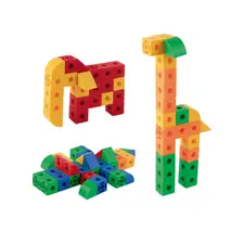 Jogo Educativo Apli Cubos de Conexão 100 Peças | Brinquedos Educativos Apli na bluepixel.pt